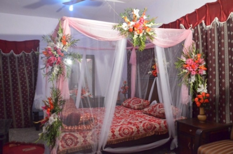 Bedroom Decoration For Wedding Night Pakistan