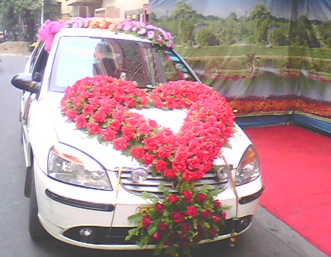 Wedding Car Decoration near me