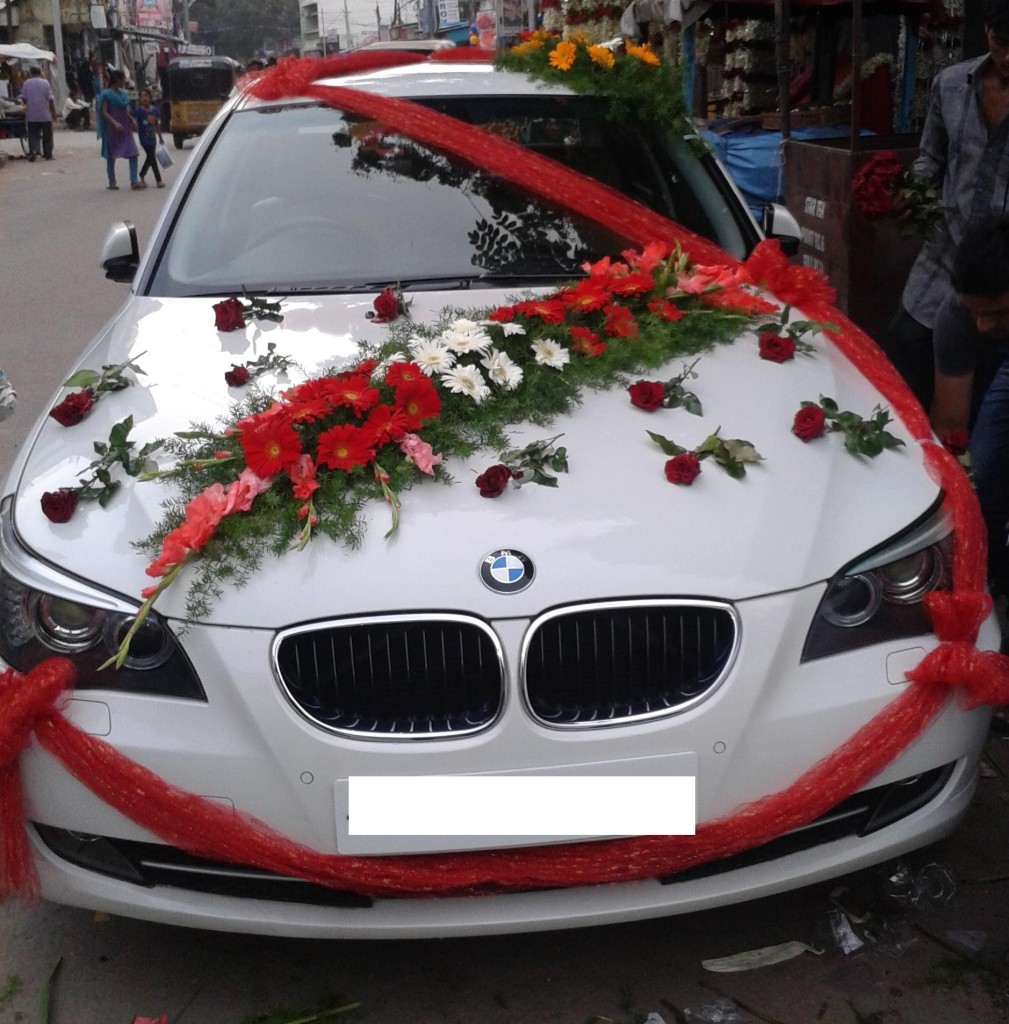 Wedding Car Decoration near me