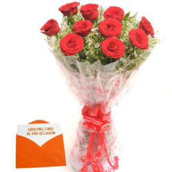 Bouquet N Greeting Card