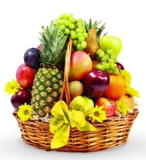 5 Kg Mixed Fresh Fruits Basket