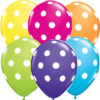 Polka Dot Balloons with ribbion - Image 3