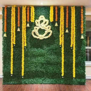 ganesh chaturthi decoration at home